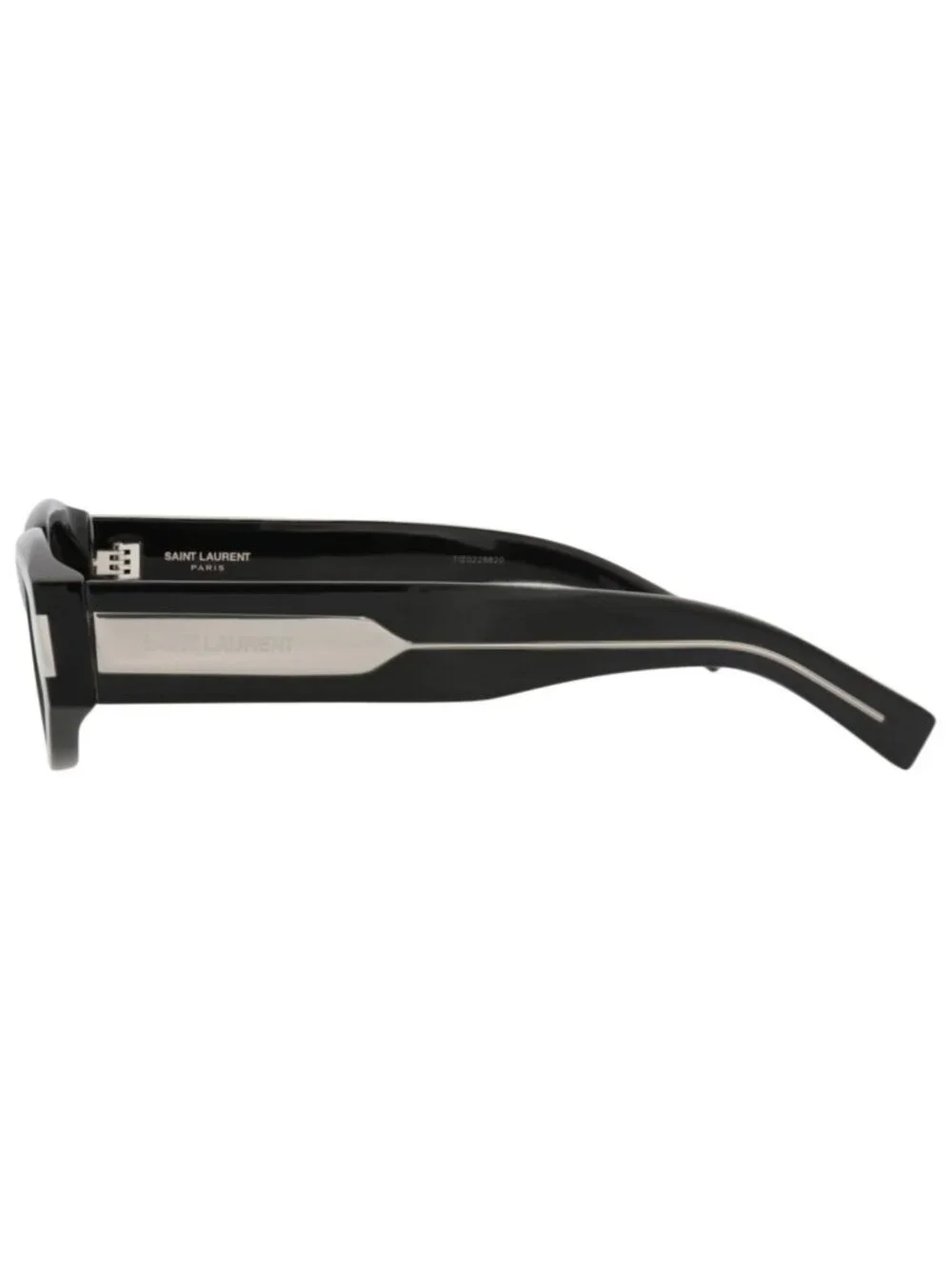 New Saint Laurent Women's Sunglasses Round Oval Recycled Acetate Frame Black